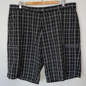 Adidas Plaid Athletic Shorts
